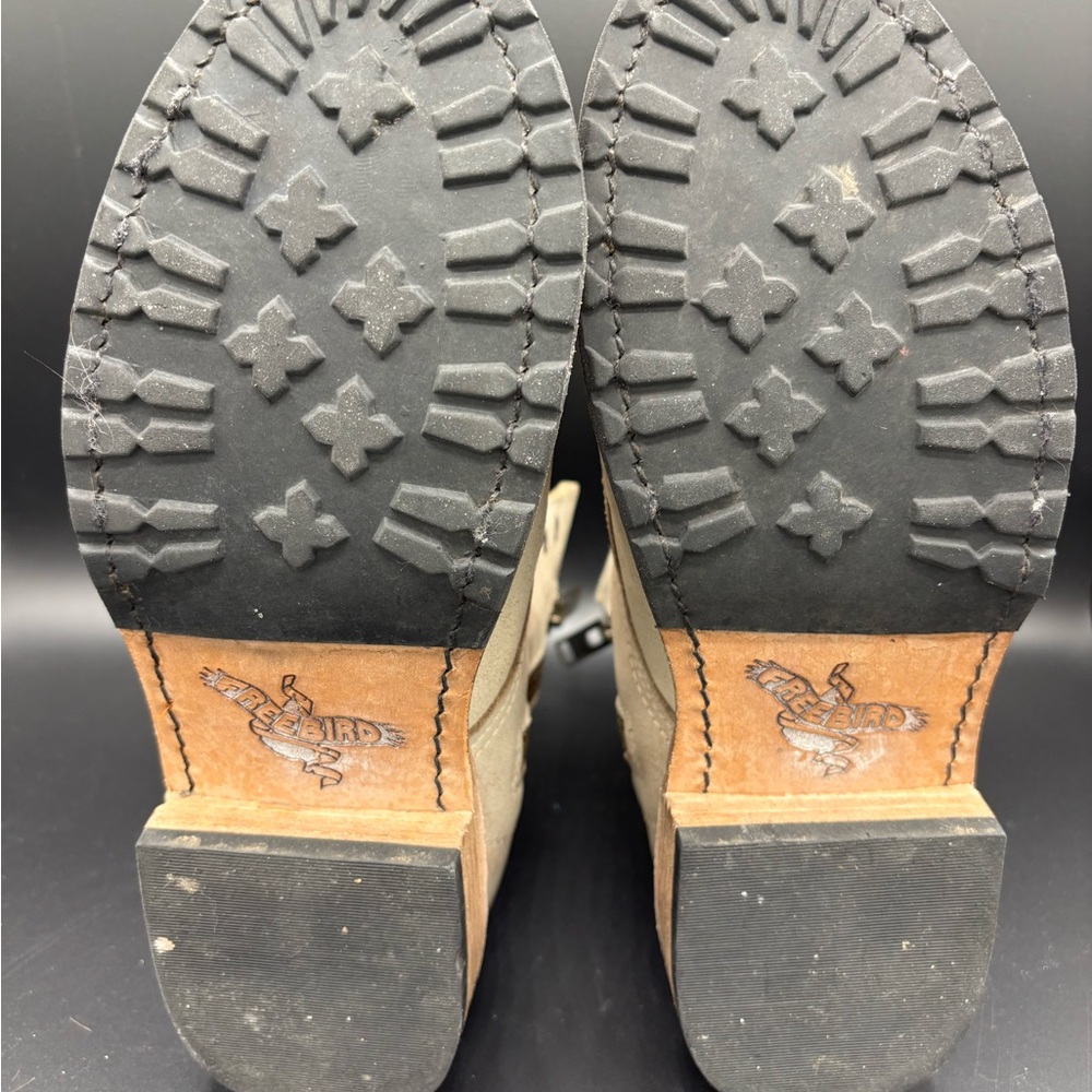 Freebird by Steven Cream Combat Boots - Picture 6 of 12